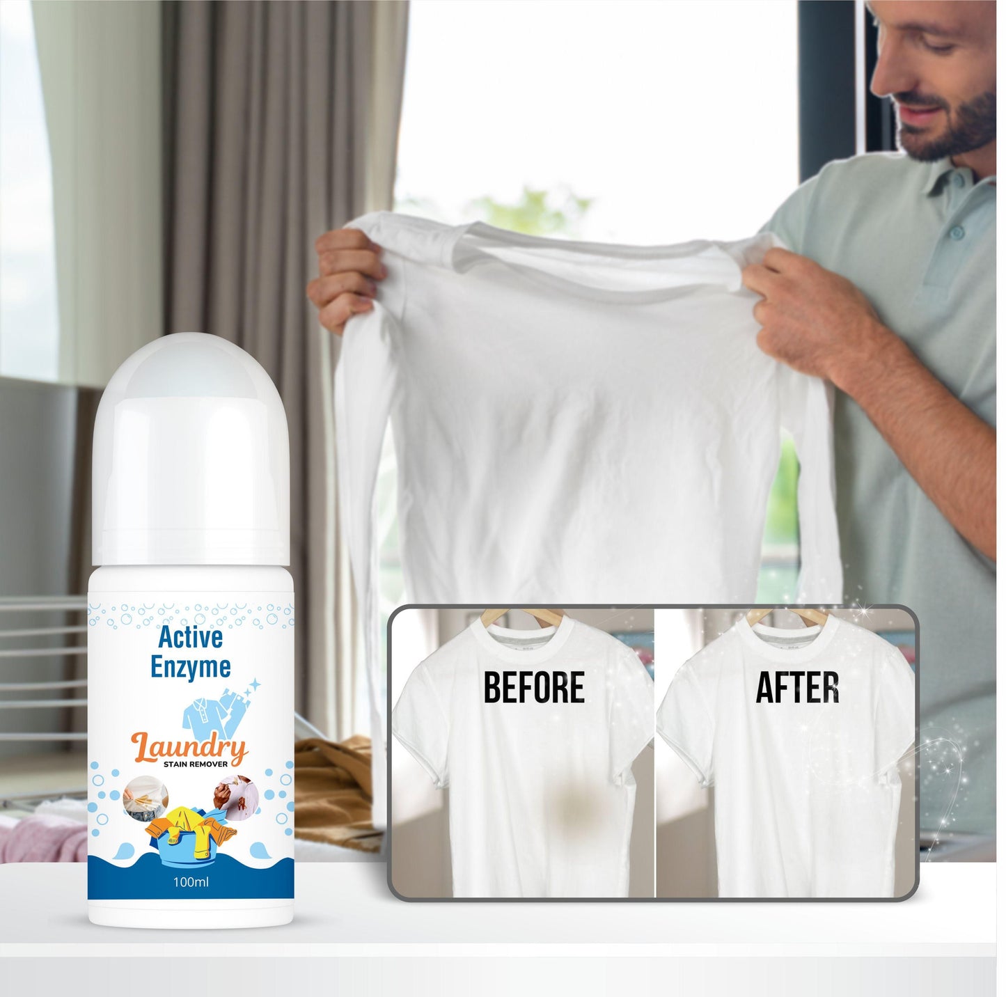 Cloth Stain Removal Roll On™ (BUY 1 GET 1 FREE)